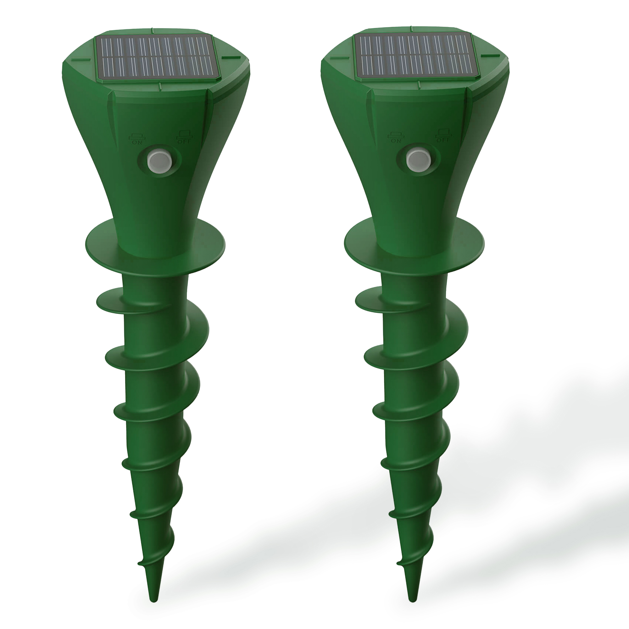 Chasse taupes "Twist" lot de 2