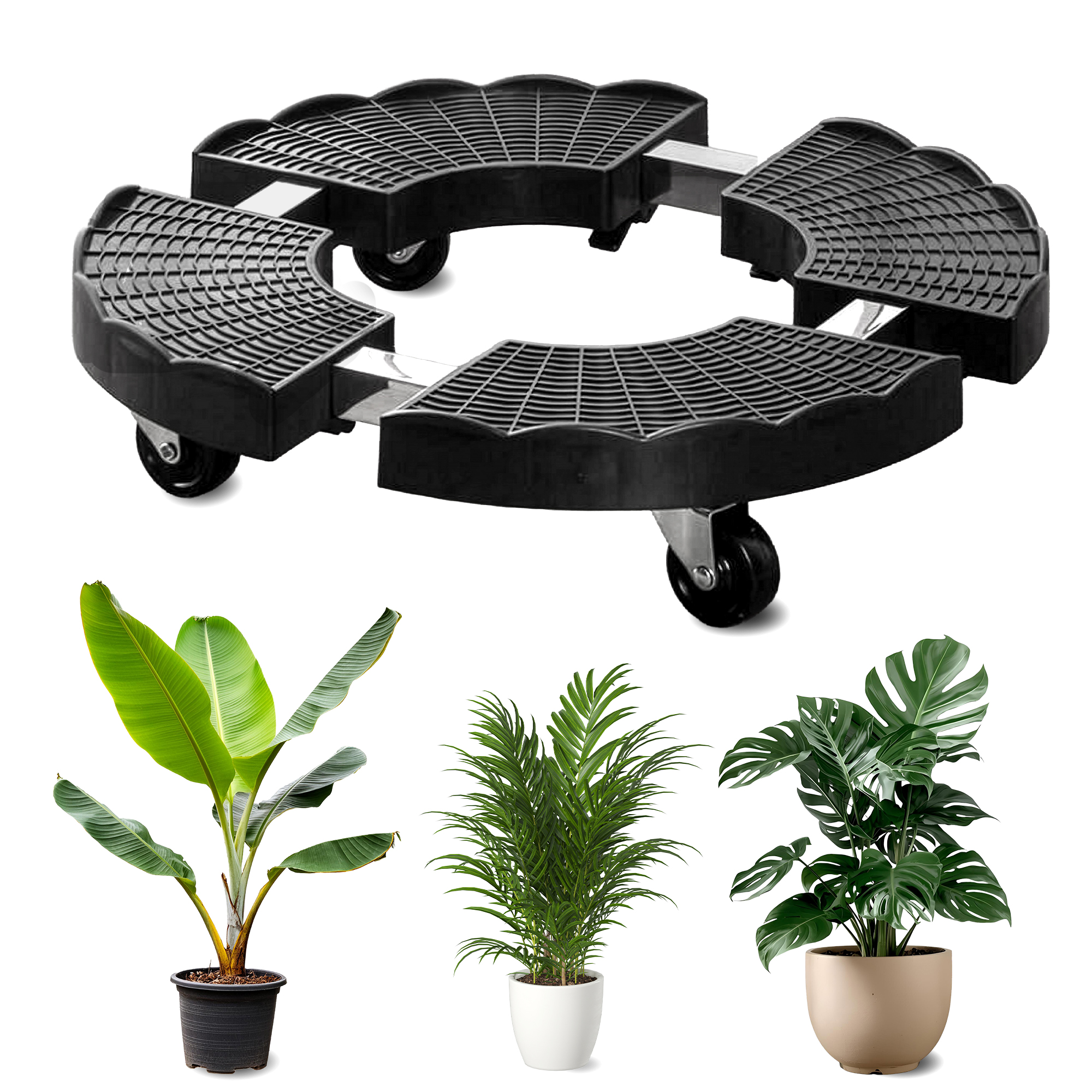 Porte plante 360° ajustable